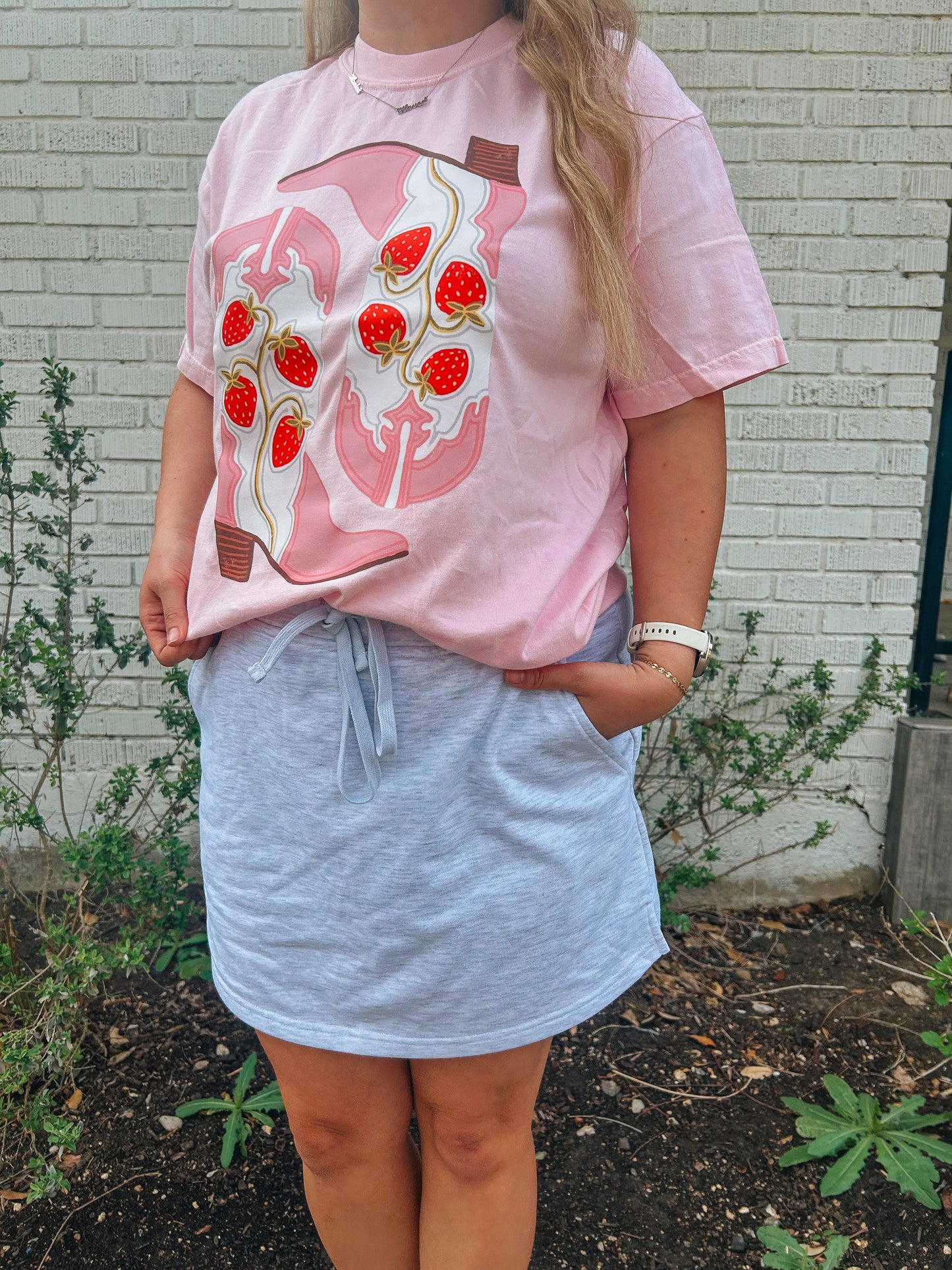 Strawberry Boot Tee