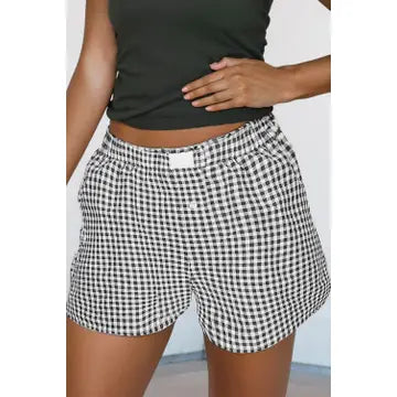 Gingham Shorts