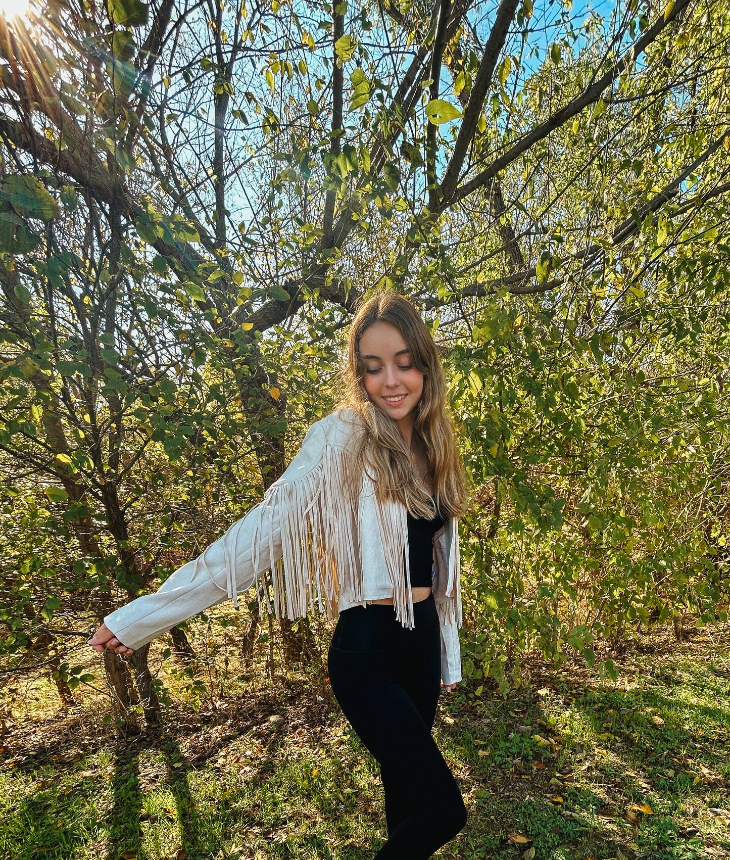 Fringe Suede Jacket