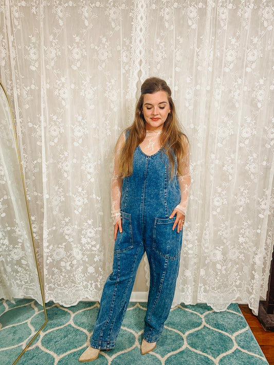 Denim Jumpsuit