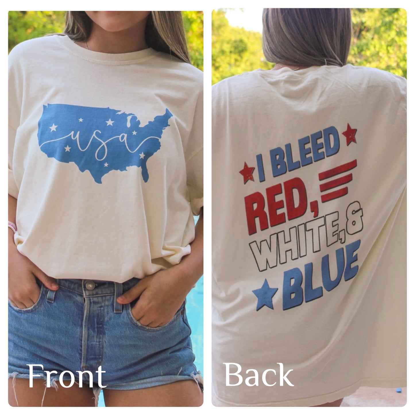 Red, White, & Blue Tee