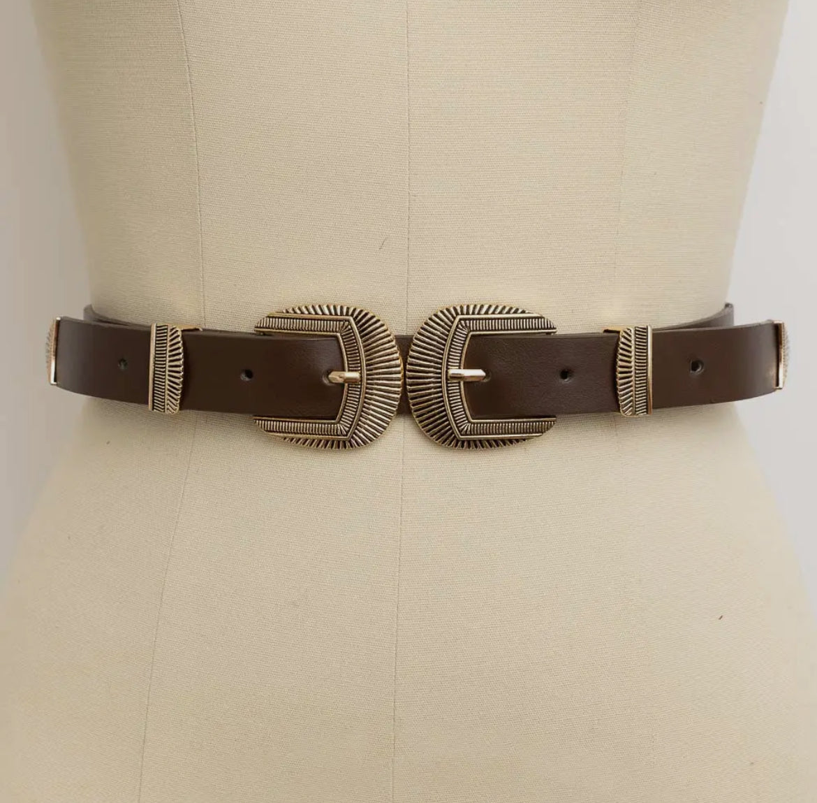 Double Buckle Belt