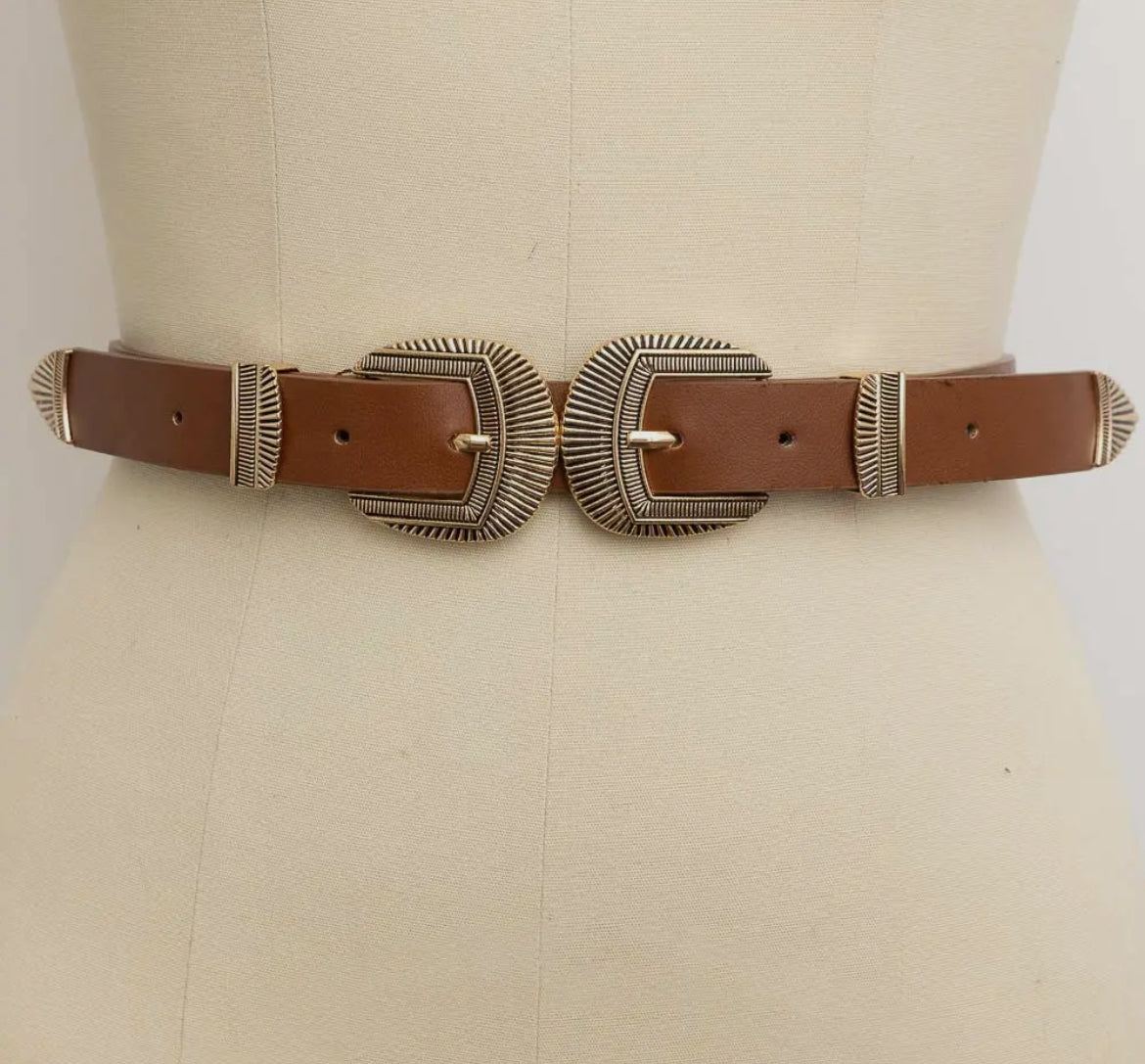 Double Buckle Belt