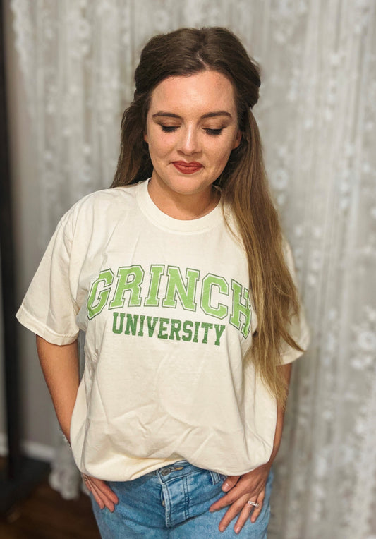 Grinch University Tee