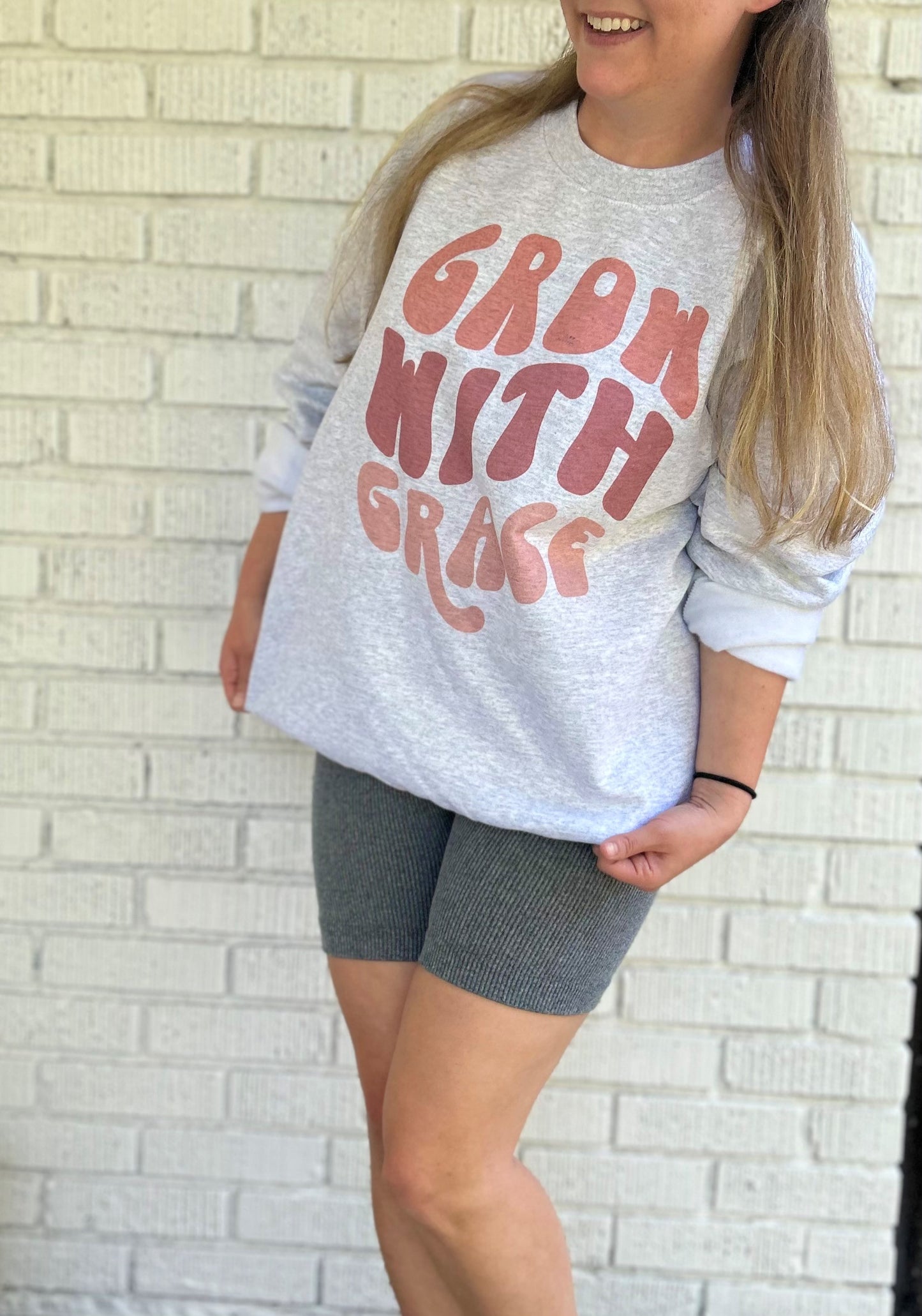 Grow with Grace crewneck