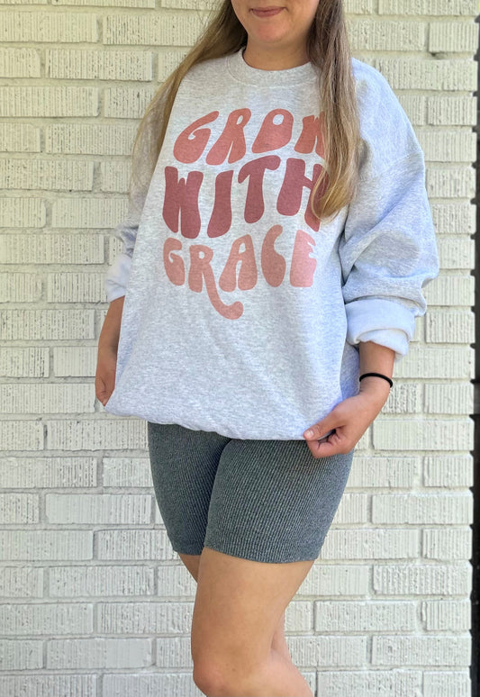 Grow with Grace crewneck